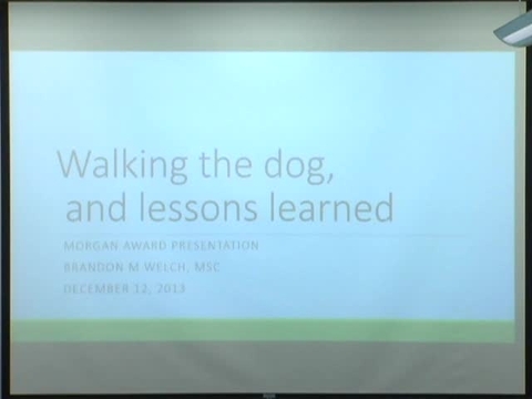 Grand Rounds: Brandon Welch