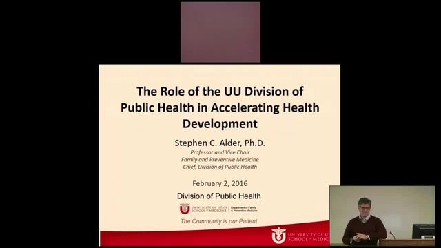 Grand Rounds: Steve Alder, PhD
