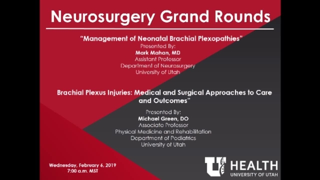 Grand Rounds: Mark A. Mahan, MD; Michael Green, DO