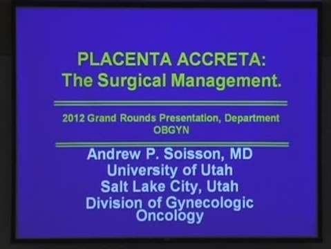 Grand Rounds: Andrew Soisson, MD