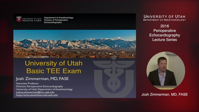 Grand Rounds: Josh Zimmerman, MD, FASE