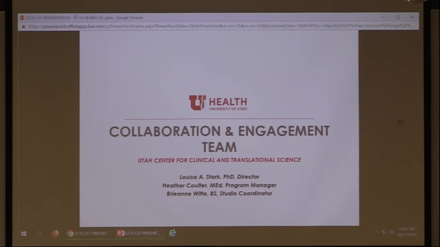Grand Rounds: Louisa Stark, Heather Coulter, Brieanne Witte 