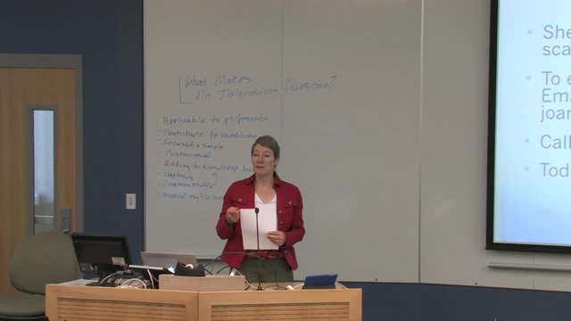 Grand Rounds: Tamara Moores, MD