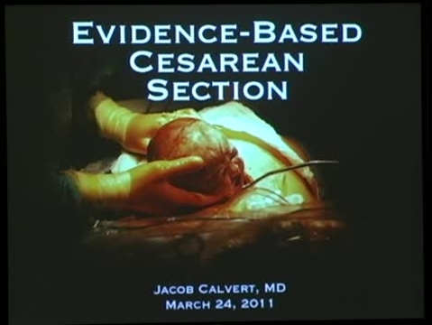 Grand Rounds: Jacob Calvert, MD