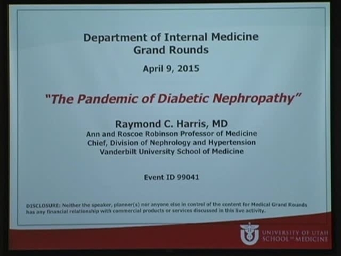 Grand Rounds: Raymond Harris