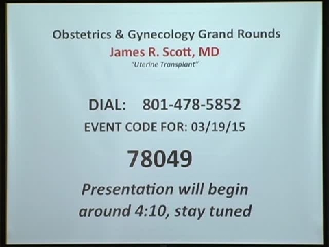 Grand Rounds: James Scott