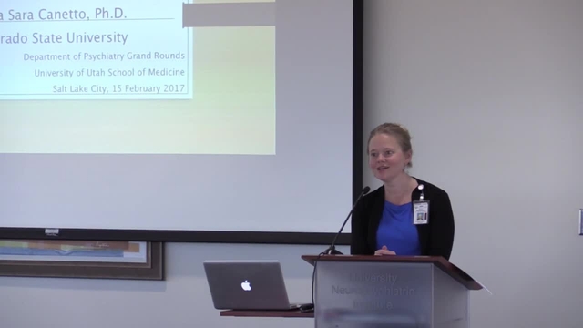 Grand Rounds: Silvia Sara Canetto, PhD