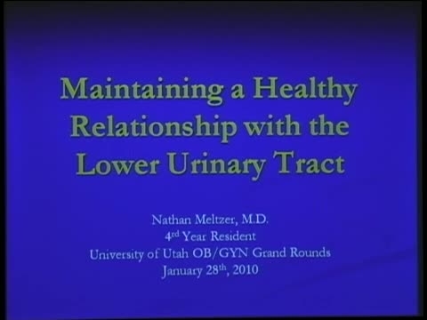 Grand Rounds: Nathan Meltzer, MD