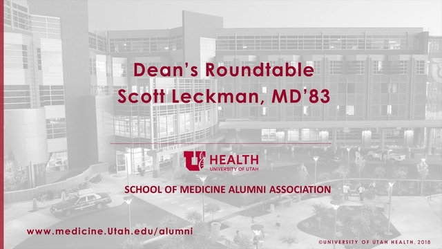 Grand Rounds: Scott Leckman, MD'83