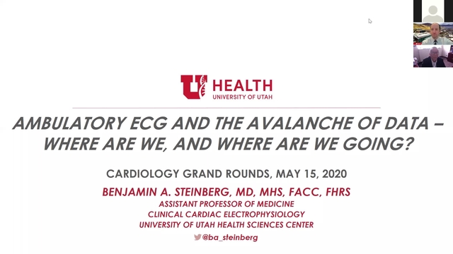 Grand Rounds: Benjamin A. Steinberg