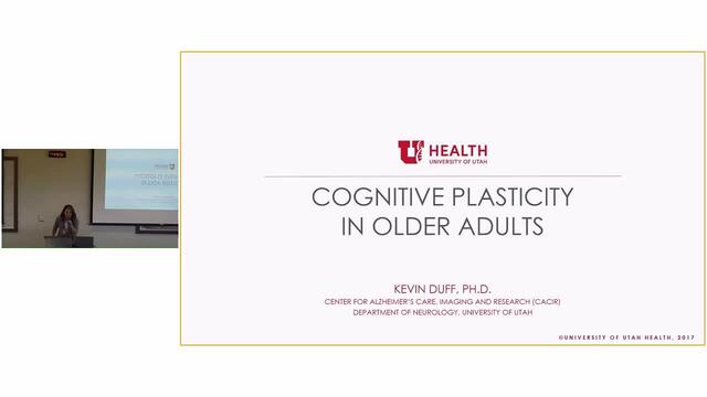 Grand Rounds: Kevin Duff, PhD, ABPP-CN