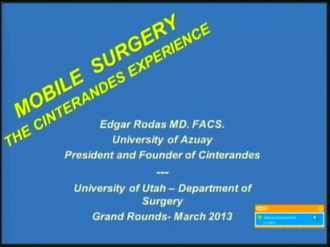 Grand Rounds: Edgar Rodas, M.D.