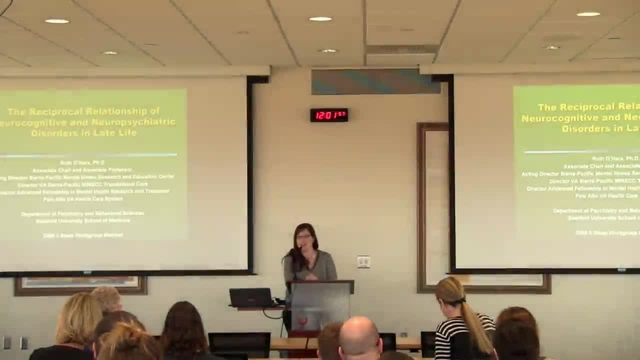 Grand Rounds: Ruth O’Hara, PhD