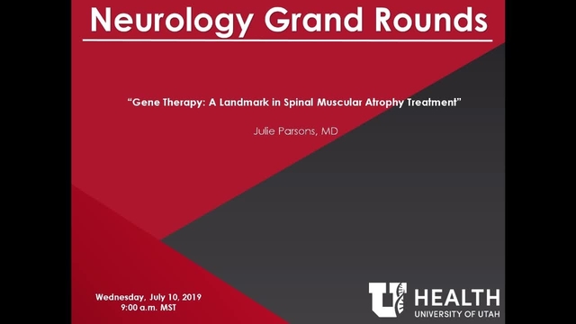 Grand Rounds: Julie Parsons, MD