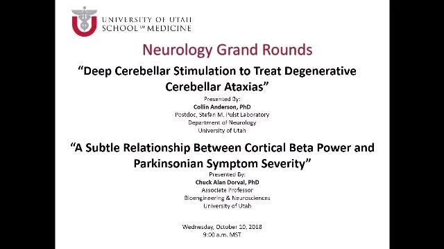 Grand Rounds: Collin Anderson, PhD / Chuck Alan Dorval, PhD
