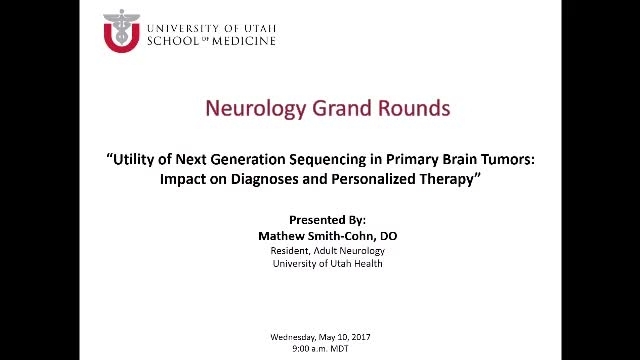 Grand Rounds: Matthew Smith-Cohn, DO / Jennifer Hranilovich, MD / Osama Jamil, MBBS