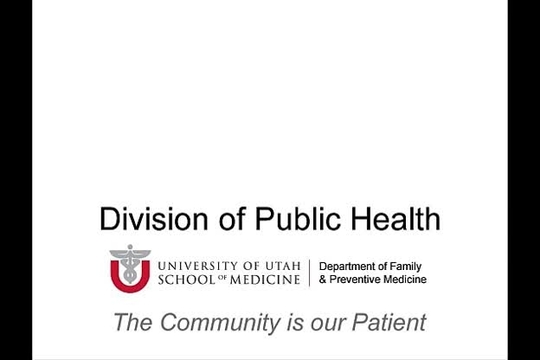Grand Rounds: Christy Porucznik, PhD, MSPH