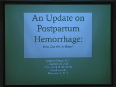 Grand Rounds: Marilee Simons, MD