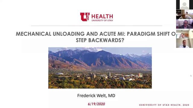Grand Rounds: Frederick Welt 