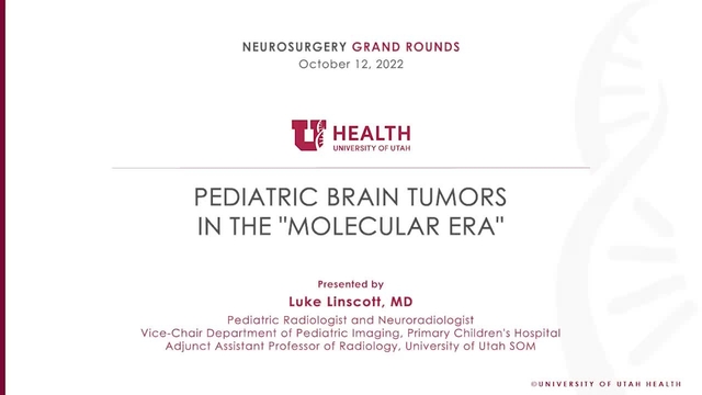 Grand Rounds: Luke Linscott, MD