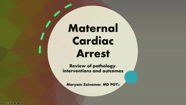 Grand Rounds: Maryam Zeinomar, MD 