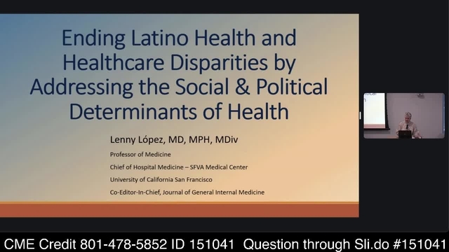 Grand Rounds: Lenny Lopez, MD