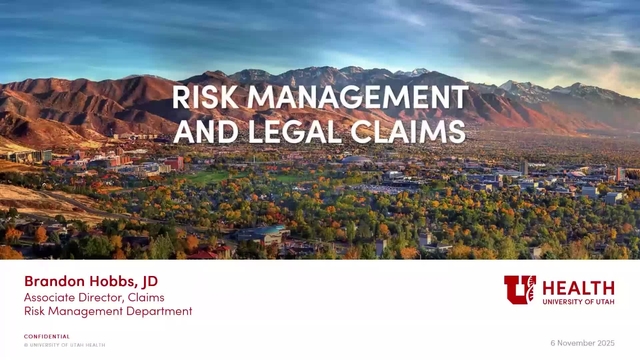 Grand Rounds: Brandon Hobbs, JD 