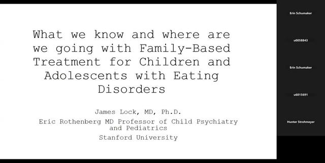 Grand Rounds: James Lock, MD, PhD