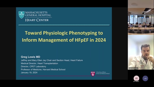 Grand Rounds: Greg Lewis, MD 