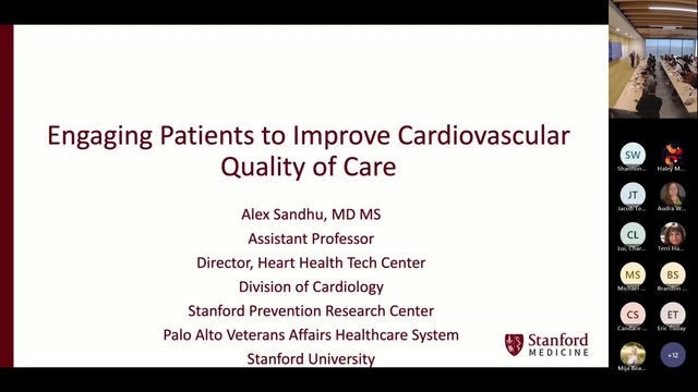 Grand Rounds: Alex Sandhu, MD 