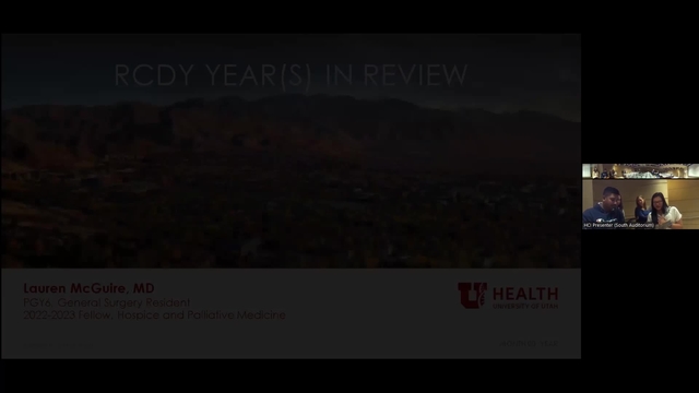 Grand Rounds: Megan Wojick, MD, Noah Brown, MD, Lauren McGuire, MD 