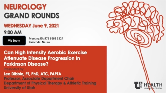 Grand Rounds: Lee Dibble, PT, PhD, ATC, FAPTA
