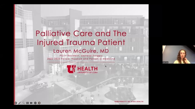 Grand Rounds: Dr. Lauren McGuire
