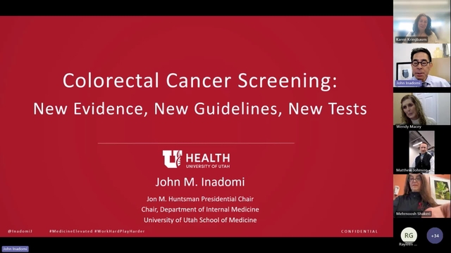 Grand Rounds: Dr. John M. Inadomi