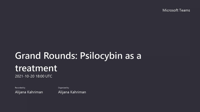 Grand Rounds: Francisco A. Moreno, MD