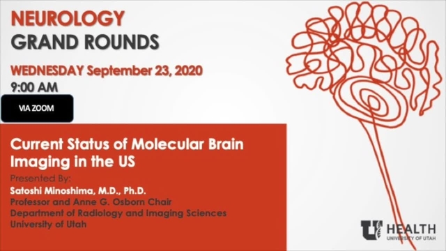 Grand Rounds: Satoshi Minoshima, M.D., Ph.D.