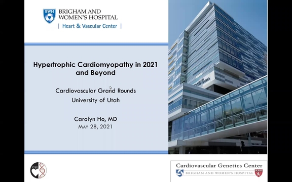 Grand Rounds: Carolyn Ho, MD 