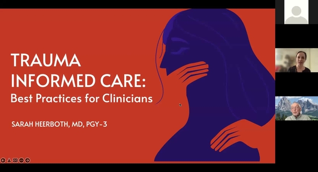 Grand Rounds: Sarah Heerboth, MD 