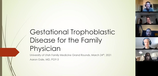 Grand Rounds: Aaron Gale, MD