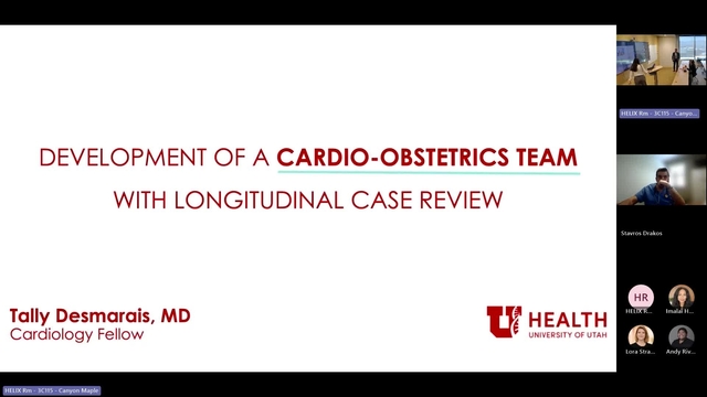 Grand Rounds: Tally Desmarais, MD 