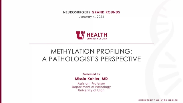Grand Rounds: Missia Kohler, MD