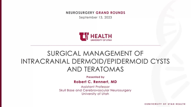 Grand Rounds: Robert C. Rennert, MD