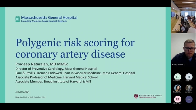 Grand Rounds: Pradeep Natarajan, MD 
