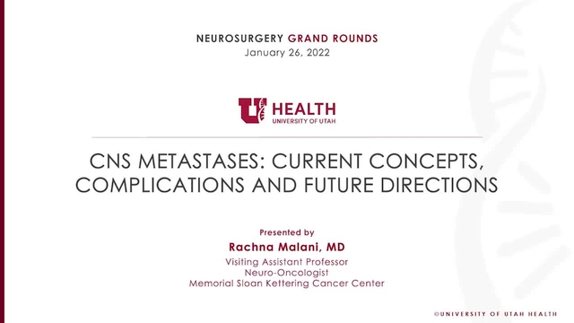 Grand Rounds: Rachna Malani, MD