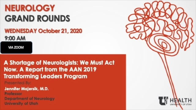 Grand Rounds: Jennifer Majersik, M.D.