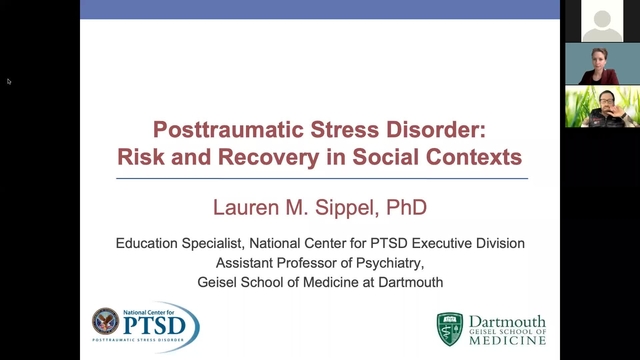 Grand Rounds: Lauren M. Sippel, PhD