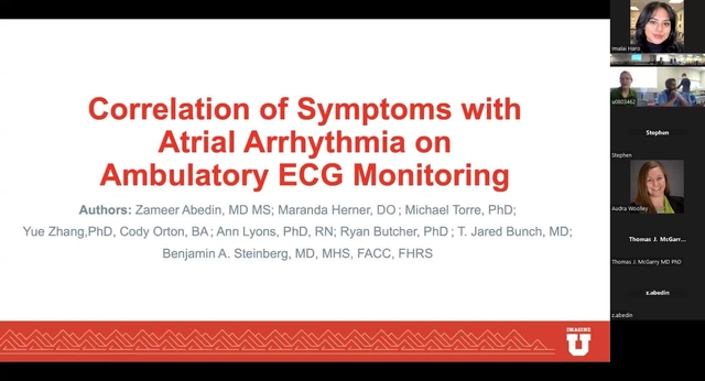 Grand Rounds: Zameer Abedin, MD 