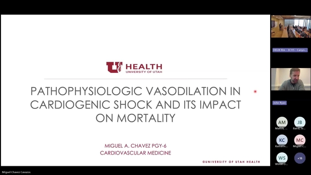 Grand Rounds: Miguel A. Chavez & Thomas Anderson, MD 