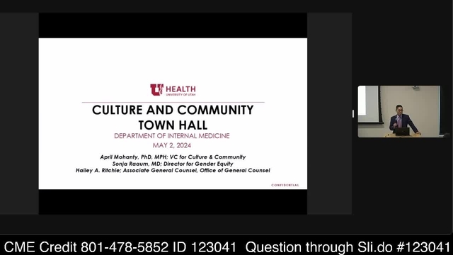Grand Rounds: April Mohanty, PhD, Sonja Raaum, MD