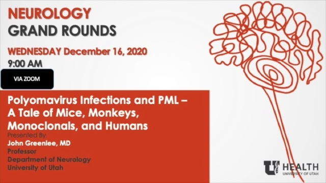 Grand Rounds: John Greenlee, MD